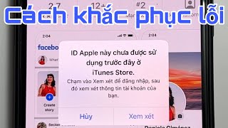 Cách khắc phục lỗi ID Apple này chưa được sử dụng trước đây ở iTunes Store [upl. by Nobel]