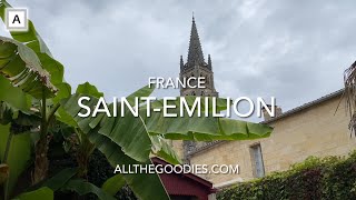 Saint Emilion in the quiet season France  Allthegoodiescom [upl. by Eednarb]