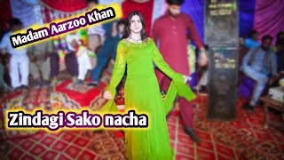 zindagi sako nacha HotDancePerformance Madam arzoo khan sky studio2024 [upl. by Zollie]