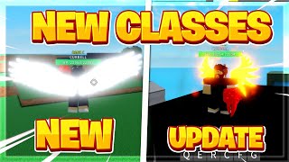 ALL NEW CLASSES SHOWCASE ON One Punch Man Destiny  ROBLOX [upl. by Mathilde35]