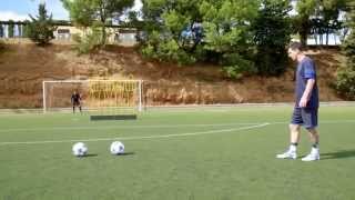 Lionel Messi Amazing Freekick Goal in Training  HD [upl. by Esertap176]