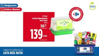 Carrefour Olgunlaştırılmış Beyaz Peynir 139 TLAdet [upl. by Esnohpla]