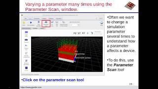 Tutorial Simulating optoelectronic devices OFETs OLEDs solar cells perovskites [upl. by Jaal]