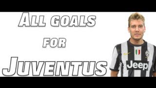 NICKLAS BENDTNER ALL GOALS FOR JUVENTUS FULL HD [upl. by Nosretep]