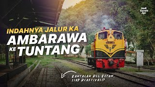 SERUNYA Naik Kereta Api Berusia 100 Tahun Dari AMBARAWA Ke TUNTANG  Museum Kereta Api Ambarawa [upl. by Rozalin]