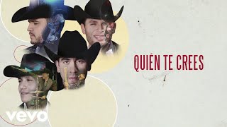 Calibre 50  ¿Quién Te Crees Lyric Video [upl. by Stoffel]