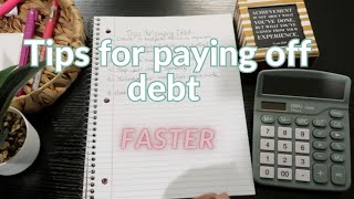 6 TIPS to pay off Debt FAST [upl. by Dnarud]