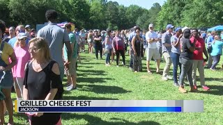 Belhaven Neighborhood Hosts Grilled Cheese Festival [upl. by Eimilb]