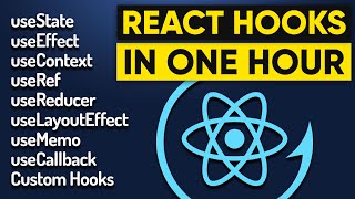 React Hooks in ONE Video 2022  EASIEST Explanation   React JS Tutorial [upl. by Fennessy]