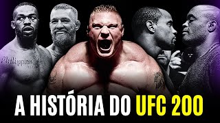 A HISTÓRIA DO UFC 200 [upl. by Macfarlane246]