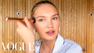 Romee Strijds Guide to a SunKissed Glow  Beauty Secrets  Vogue [upl. by Nnylirehs979]