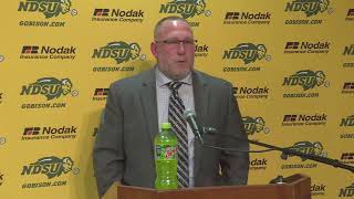 NDSU Football Weekly News Conference [upl. by Sheff]