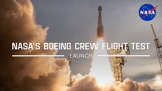 NASA’s Boeing Starliner Crew Flight Test Launch – June 5 2024 Official NASA Broadcast [upl. by Auerbach]