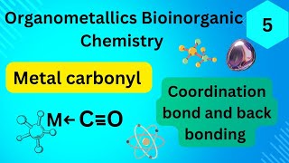 Metal carbonyl  Organometallics amp bioinorganic chemistry  IGNOU BCHET147  BSCG 3rd YEAR [upl. by Ayihsa401]