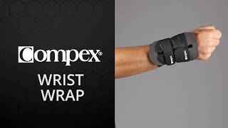 Jak założyć i dopasować stabilizator nadgarstka Compex Wrist Wrap [upl. by Ahsyen]