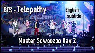 BTS  Telepathy live at 6th Muster Sowoozoo Day 2 2021 ENG SUB Full HD [upl. by Mcripley]