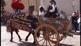 Santa Rosalia Festival in Santo Stefano Quisquina Sicily [upl. by Ahsienar]