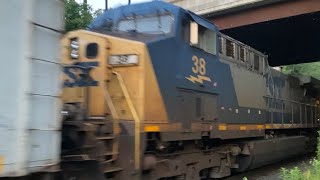 CSX M426 powers upgrade with all YN2 power and a happy crew [upl. by Sorce]