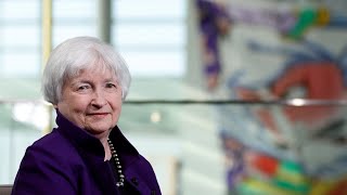 Yellen Sees Path to Easing Inflation [upl. by Streetman486]