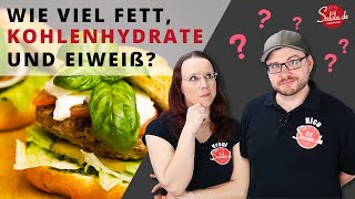 Makronährstoffe I Wie viel Kohlenhydrate Fett und Eiweiß bei Low Carb essen [upl. by Mcdougall]