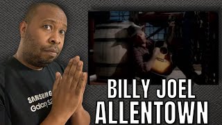 First Time Hearing  Billy Joel  Allentown Reaction [upl. by Stockwell706]