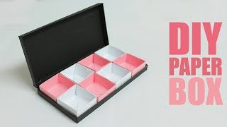 How to make Organizer Box  Paper Crafts Ideas for Projects [upl. by Ybur]