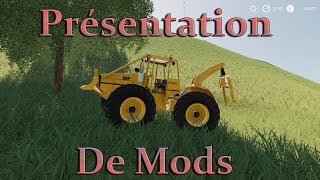 PS4  PC  XBOX  FS19  Présentation de Mods [upl. by Resarf]