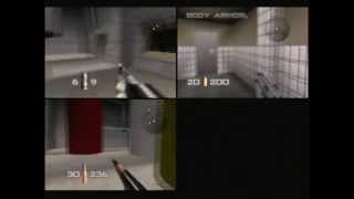 GoldenEye 007 N64 Multiplayer Gameplay Facility Grenade Launchers [upl. by Dryden555]