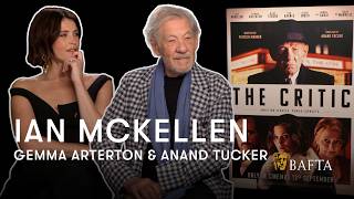 Ian McKellen amp Gemma Arterton reveal their slightly disastrous first day on The Critic  BAFTA [upl. by Assyl]