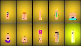 The BEST Retro Numberblocks Band Reimagined 2130 [upl. by Urbain]