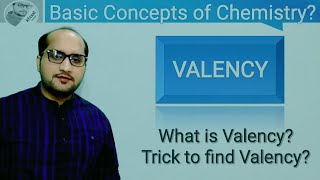 Valency  What is Valency Trick to find Valency  Basic Concepts of Chemistry by Afzaal Chemist [upl. by Smith272]