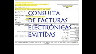 Consulta de Facturas Electrónicas emitidas Sunat 2019 [upl. by Akiehsal]