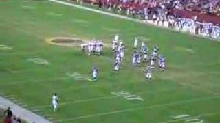 2 Plays By Mark Brunell amp the Redskins [upl. by Tengler]