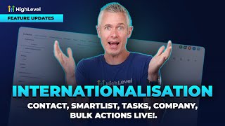 Internationalisation Contact Smartlist Tasks Company Bulk Actions Live [upl. by Odlanyer221]