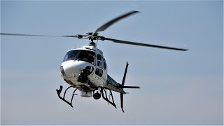 News Helicopter AS350 AStar StartUp Takeoff amp Landing at Van Nuys Airport Airbus H125 N29HD [upl. by Notgnirra]