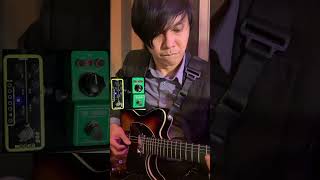 Ibanez Ts Mini  Mooer006 staywithme [upl. by Mihe610]