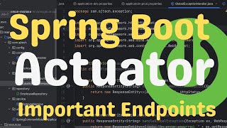 🚀 Unleash The Power Of Spring Boot Actuator Mustknow Endpoints 🚀🔥 javacodeex [upl. by Lyrrehs]