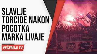 Slavlje Torcide nakon pogotka Marka Livaje [upl. by Lamont105]