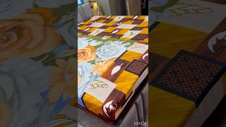 Purani bed sheets se double bed k gaddo k liye cover shorts reuse sewing cover diy craft [upl. by Attenev]