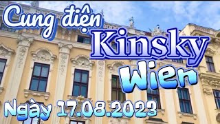 Palais Kinsky in Viena Cung điện Kinsky tại Wien Ngày 17082023 [upl. by Ayanal]