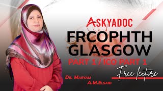 FRCOphth part 1 Live course  1st Free Lectures by DrMaryam Abdelrahman Mohamed 🎯 [upl. by Ziom568]