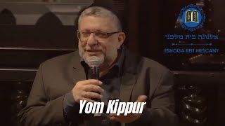 Yom Kippur  Rabino Moshe Elmescany [upl. by Ynohtna]