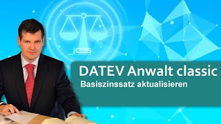 DATEVAnwalt classic und Zahlungen Basiszinssatz aktualisieren [upl. by Iztim107]