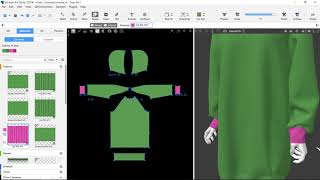 Applying materials to garments with Browzwear [upl. by Leodora]