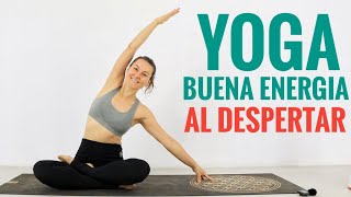 18 min EMPIEZA TU DIA CON BUENA ENERGIA  YOGA EN CAMA  Elena Malova [upl. by Ikkim839]