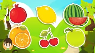 Learn Fruits in Arabic for Kids  تعليم أسماء الفواكه للاطفال باللغة العربية [upl. by Gae310]