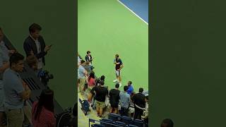 ▪︎ Daniil Medvedev postmatch interview after beating Carlos Alcaraz • US Open 2023 usopen [upl. by Waly]