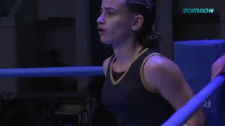 SAVATE boxe française  Finale France Elite A 2023  Chloé NANDI vs Océane GIL [upl. by Enelak]