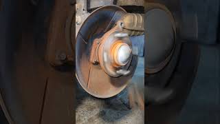 2002 ford focus rear wheel bearing replacement ABSautomobile shortsvideo short viralvideo [upl. by Irv984]