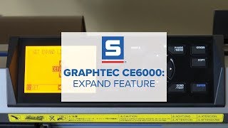 Graphtec CE6000 Expand Feature [upl. by Dammahom171]